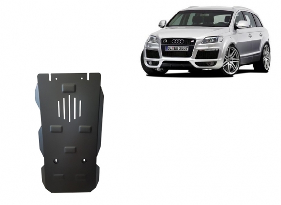 Steel gearbox guard for Audi Q7