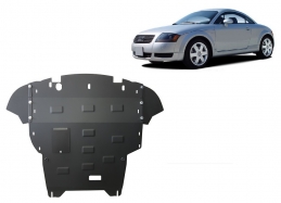 Steel sump guard for Audi TT