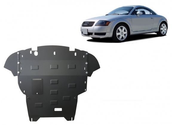 Steel sump guard for Audi TT