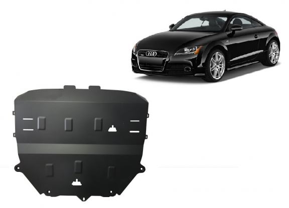 Steel sump guard for Audi TT
