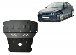 Steel sump guard for BMW Seria5 E39