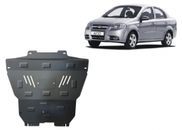 Steel sump guard for Chevrolet Aveo