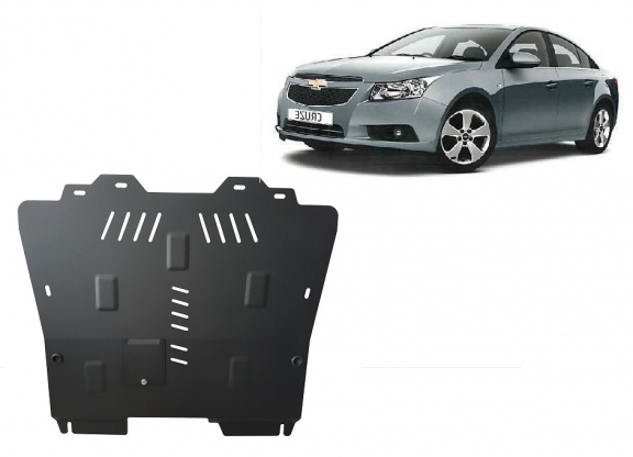 Steel sump guard for Chevrolet Cruze