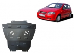 Steel sump guard for Chevrolet Kalos