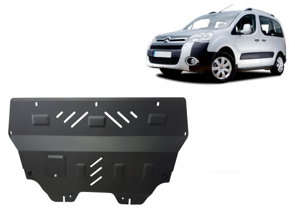Steel sump guard for Citroen Berlingo