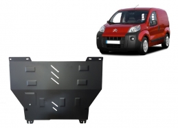 Steel sump guard for Citroen Nemo
