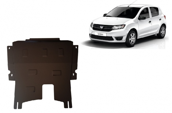 Steel sump guard for Dacia Sandero 2