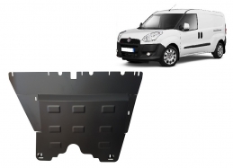Steel sump guard for Fiat Doblo