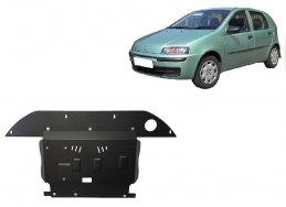 Steel sump guard for Fiat Punto