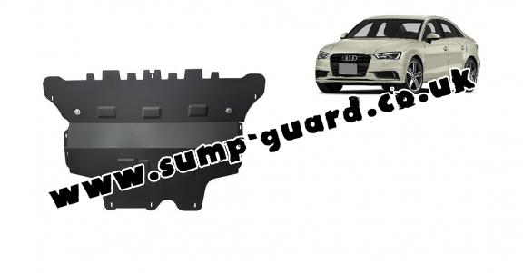 Steel sump guard for Audi A3 (8V)