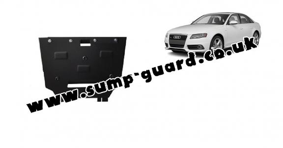 Steel gearbox guard for Audi A4 4 B8