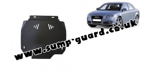 Steel automatic gearbox guard for Audi A4  B7