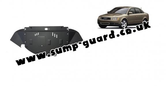 Steel sump guard for Audi A4  B6