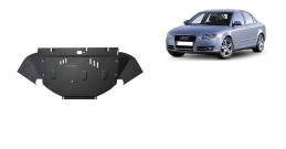 Steel sump guard for Audi A4  B7