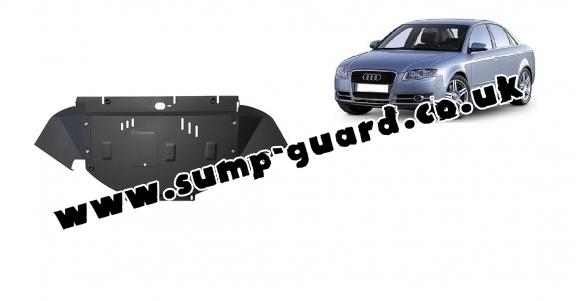 Steel sump guard for Audi A4  B7