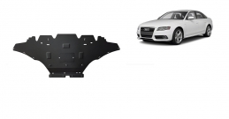 Steel sump guard for Audi A4 B8, petrol
