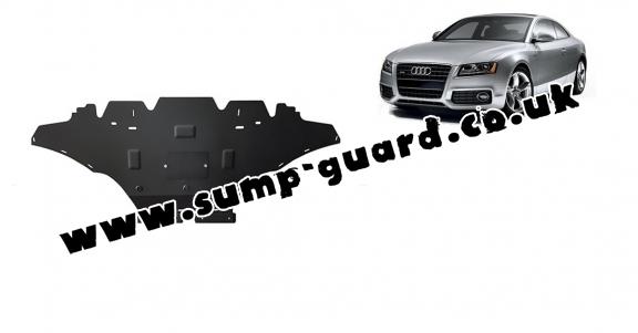 Steel sump guard for Audi A5, diesel