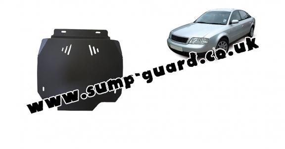 Steel automatic gearbox guard forAudi A6