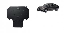 Steel gearbox guard for Audi A7