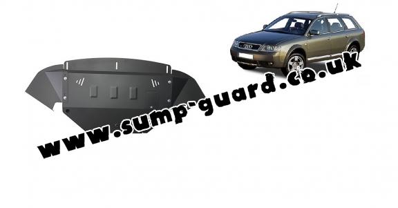 Steel sump guard for Audi Allroad A6