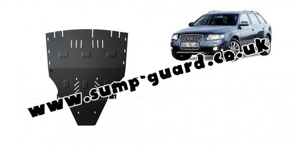 Steel sump guard for Audi A6 Allroad 2 - sans latéraux