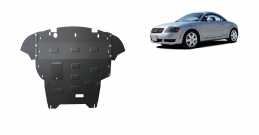 Steel sump guard for Audi TT