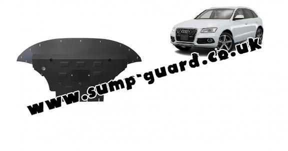 Steel sump guard for Audi Q5