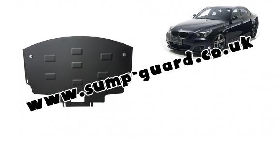 Steel sump guard for BMW Seria 5 E60/E61 standard M front bumper