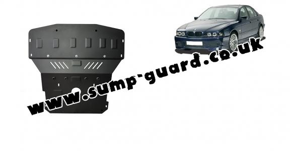 Steel sump guard for BMW Seria5 E39