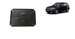 Steel sump guard for BMW X3