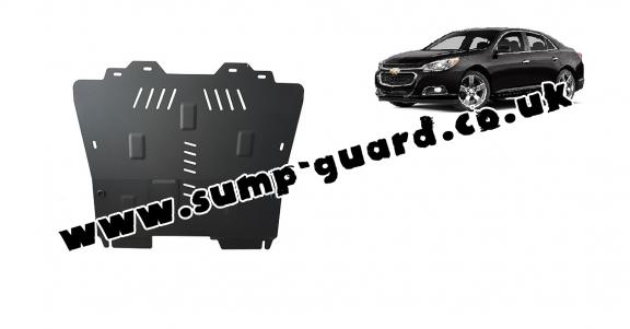 Steel sump guard for Chevrolet Malibu