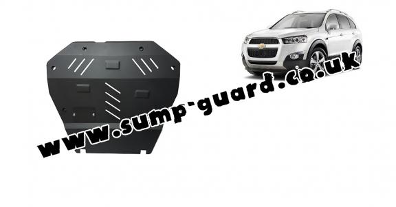 Steel sump guard for Chevrolet Captiva