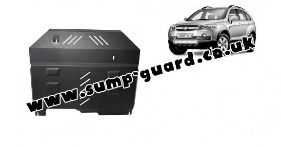 Steel sump guard for Chevrolet Captiva