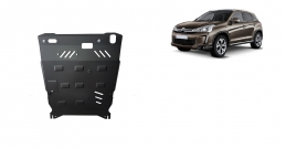 Steel sump guard for Citroen Aircross