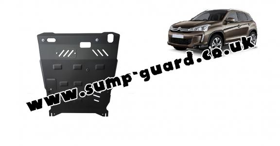 Steel sump guard for Citroen Aircross