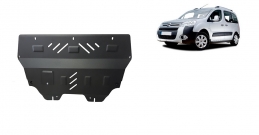 Steel sump guard for Citroen Berlingo