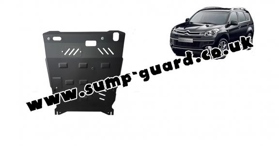 Steel sump guard for Citroen C - Crosser