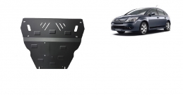 Steel sump guard for Citroen C4