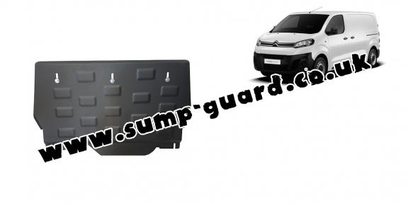 Steel sump guard for Citroen Jumpy Panel Van