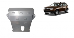 Aluminum sump guard for Dacia Duster