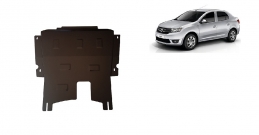 Steel sump guard for Dacia Logan 2