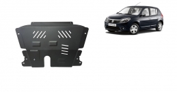 Steel sump guard for Dacia Sandero