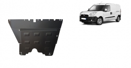 Steel sump guard for Fiat Doblo