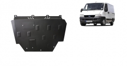 Steel sump guard for Fiat Ducato