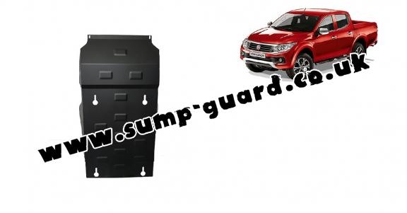 Steel sump guard for Fiat Fullback