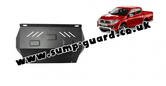 Steel radiator guard for Fiat Fullback