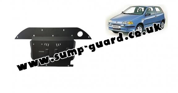 Steel sump guard for Fiat Punto