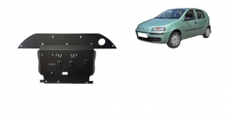 Steel sump guard for Fiat Punto