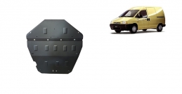 Steel sump guard for Fiat Scudo