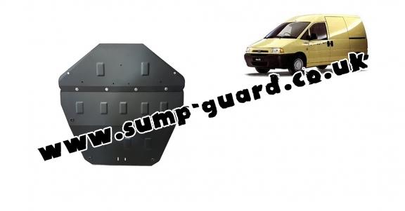 Steel sump guard for Fiat Scudo